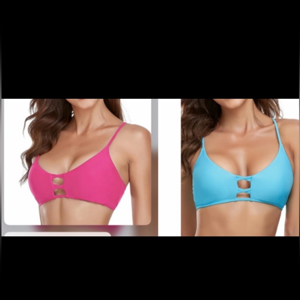NWT!  Rebelleciga Bikini Tops (two)
